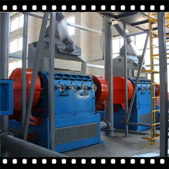 Economical Semi-automatic scrapped waste tires recycling to rubber granules production line 