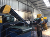 scrapped tire crushing machine